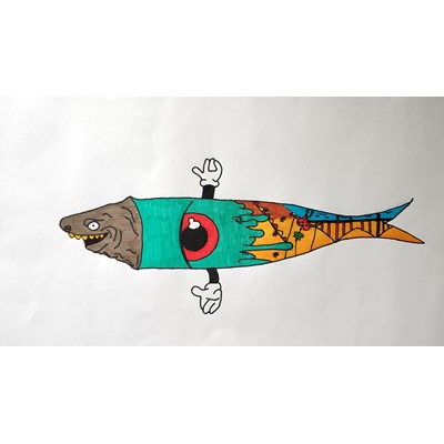 sardinha/tubarão